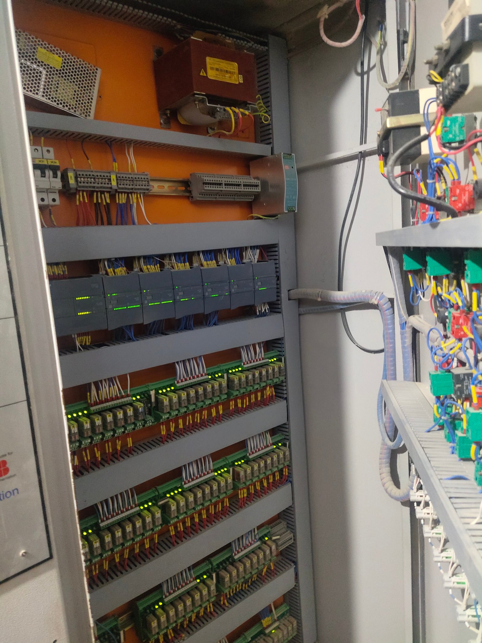 1600-Ton Hydraulic Press Control Panel