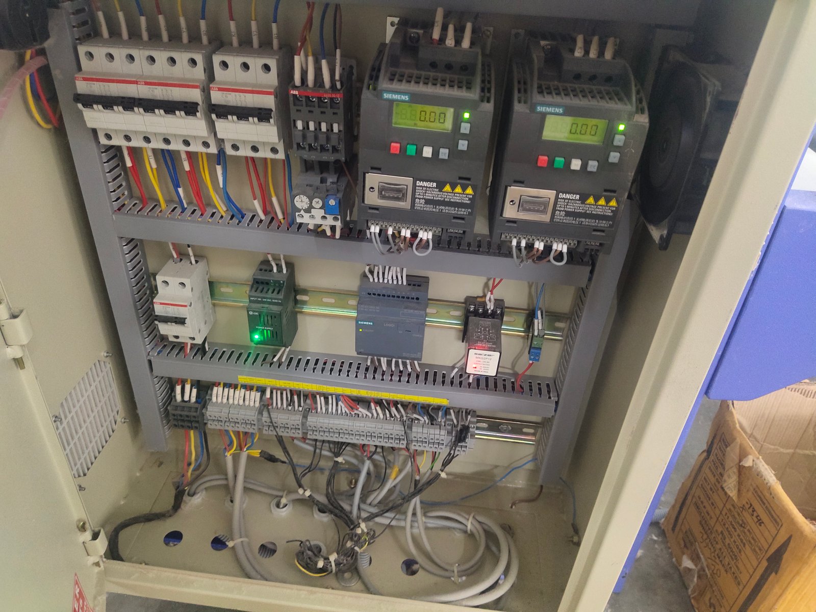 Textile Cloth Winding Machine Panel