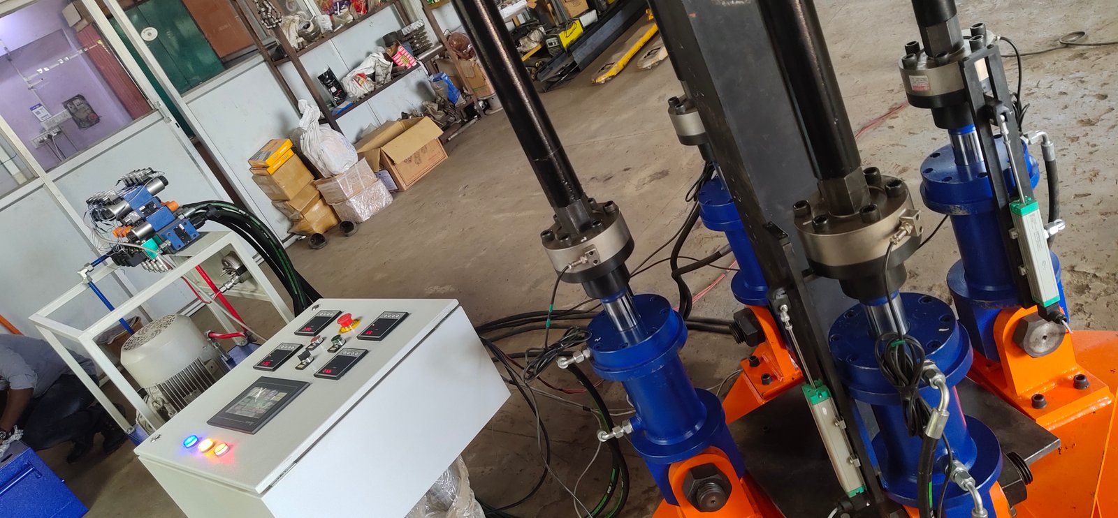 Hydraulic Load Testing Equipment for Skyroot Aerospace