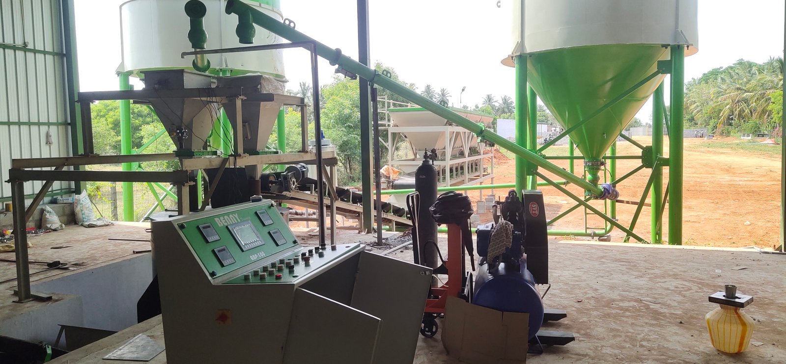 Auto Batching Plant for Fly Ash Bricks